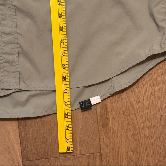 Orvis Vintage Men’s Green Nylon Outdoor Utility Fishing Shirt Long Sleeve Large - Picture 8 of 13